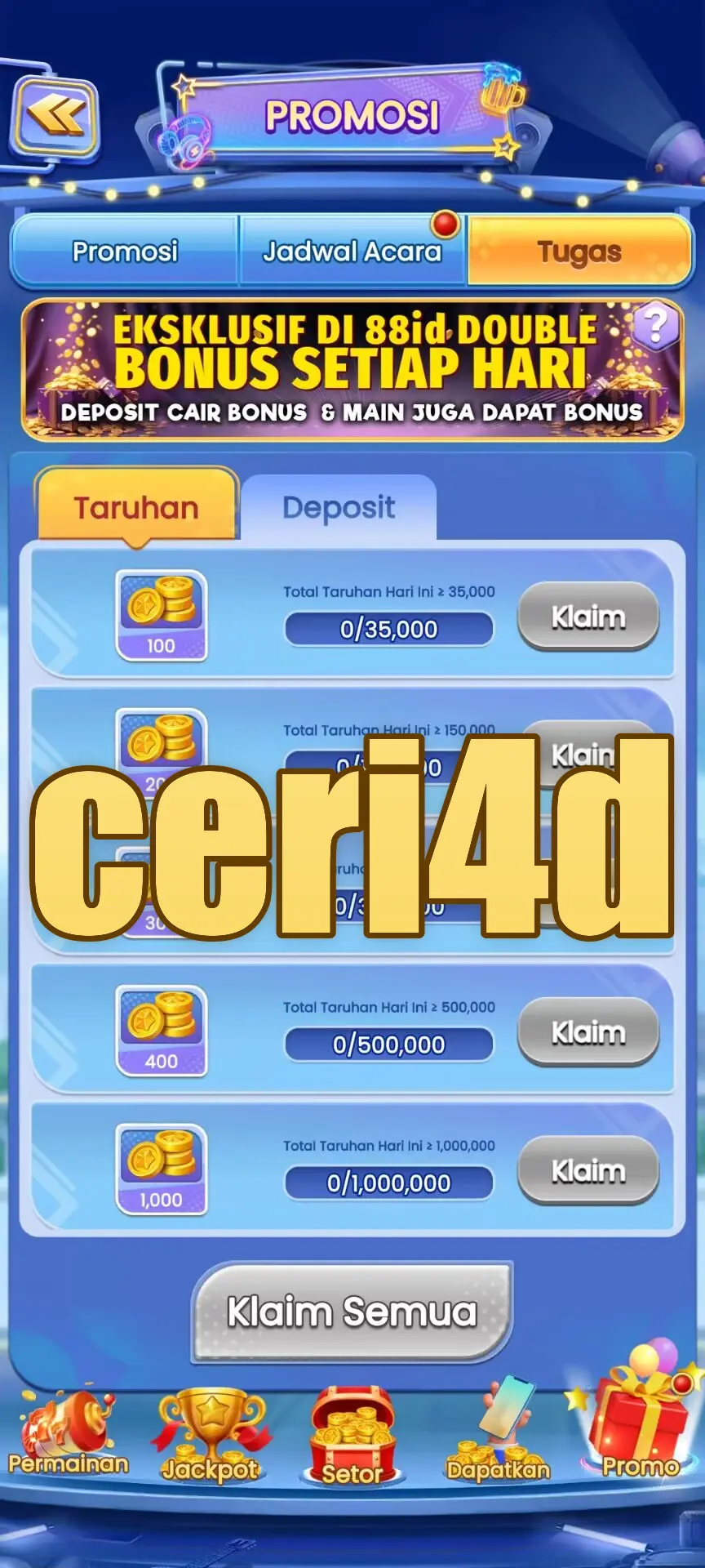 ceri4d Tangkapan Layar Resmi APK